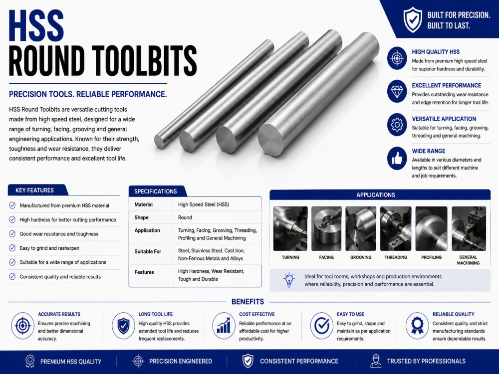 HSS ROUND TOOLBITS